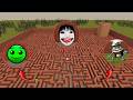 WHO WILL ESCAPE FIRST? Smile Dog vs Green Emoji vs Flying Frog in Giant Maze - Gmod#GMod #NExtBots