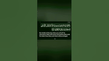 آية من سورة البقرة #قران_كريم #quran