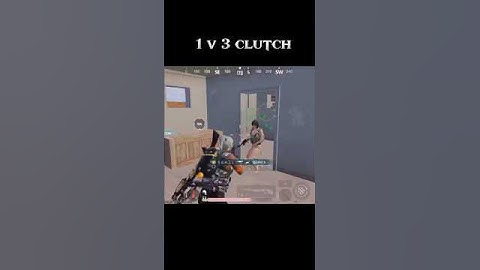 1 v 3 clutch ☠️ #shorts #short