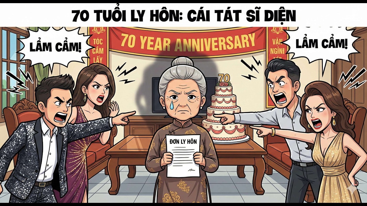 Đơn Ly Hôn Của Mẹ Vào Ngày Kỷ Niệm Cưới: Cái Tát Vào Mặt Những Đứa Con 