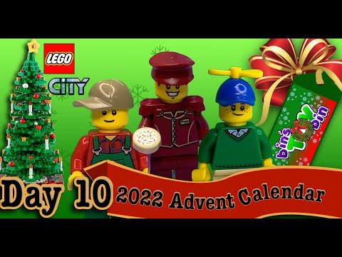 Day 10 of the 2022 Lego City Advent Calendar Countdown to Christmas