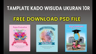 TEMPLATE KADO WISUDA FREE DOWNLOAD