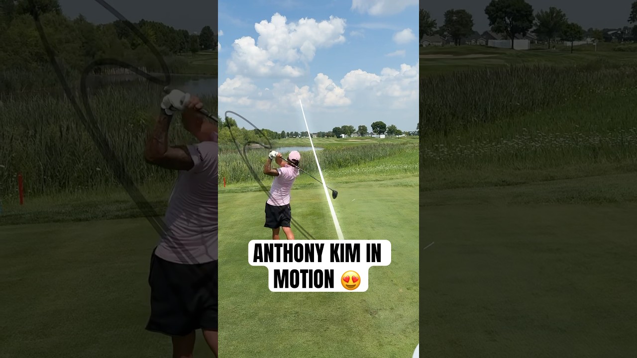 Anthony Kim in motion 😍 