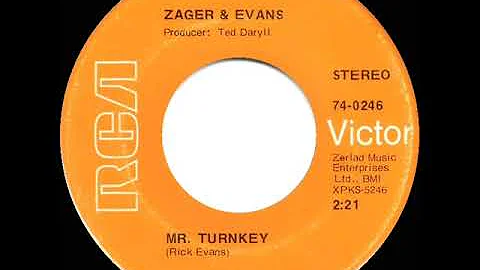 1969 Zager & Evans - Mr. Turnkey (stereo 45)