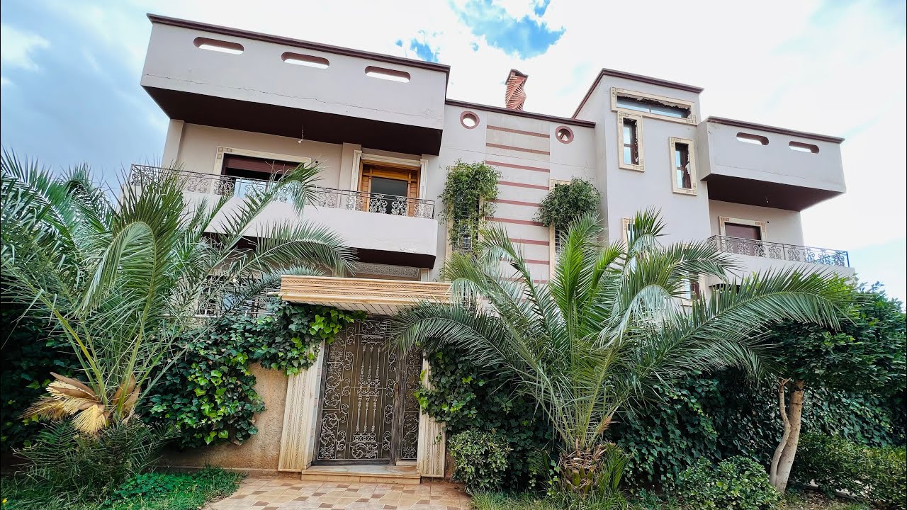 دير الحزامة و أجي تشوف فيلا 330 متر واجهتان 😨على طريق الدوبل فوا موقع روعة 💕دخول شوف 0635141907✌️