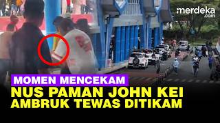 Detik-detik Mencekam Nus Kei Golkar Paman John Kei Ambruk Ditikam di Bandara Maluku Tenggara