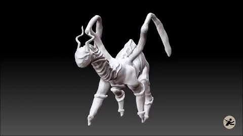 ZBrush | Creature Speed sculpt 1