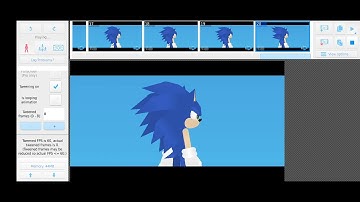 My first Sonic Stick Nodes animation (Behind the Scenes)