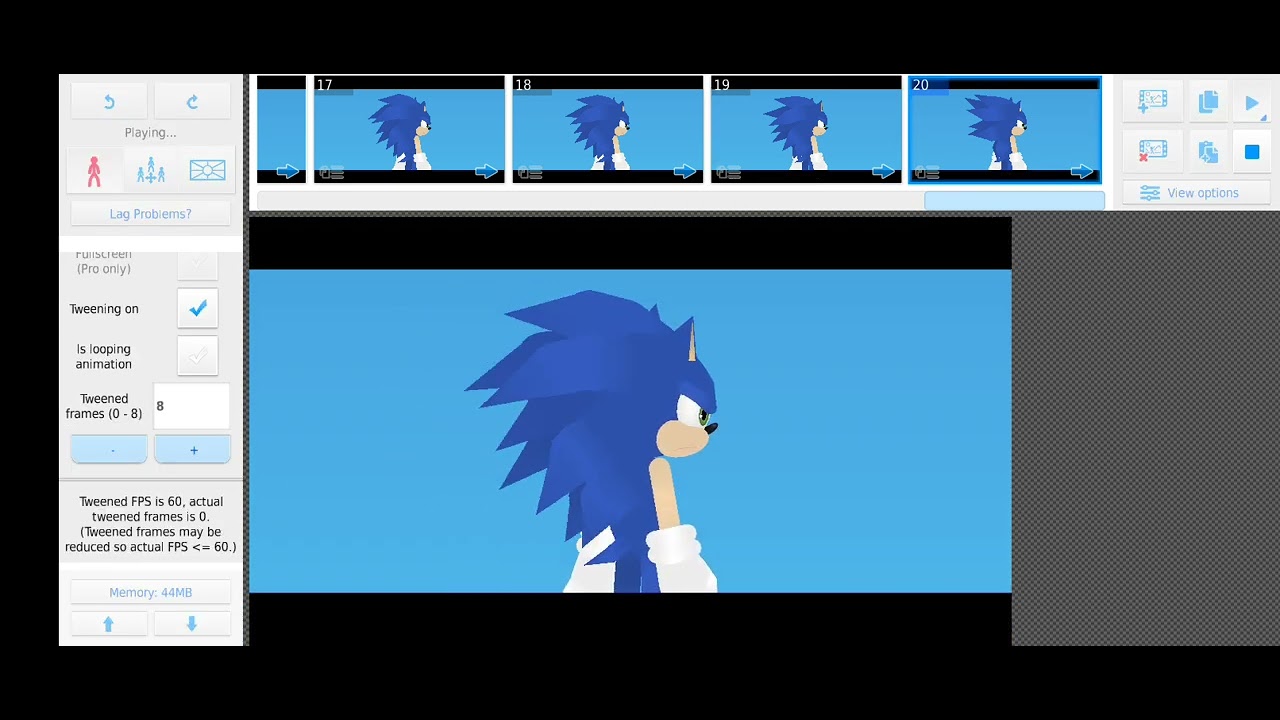 My first Sonic Stick Nodes animation (Behind the Scenes) - YouTube