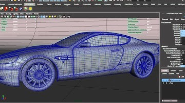 Maya - Vehicle Rendering With Fryrender - part 2: Light plane materials