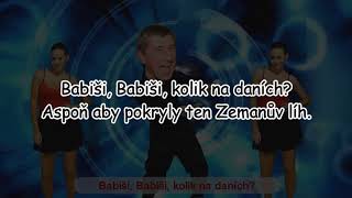 VÁNOČNÍ KOLEDA - POLITICKÁ (Babiš ft. Zeman) | TEXT | Pavel Kozler