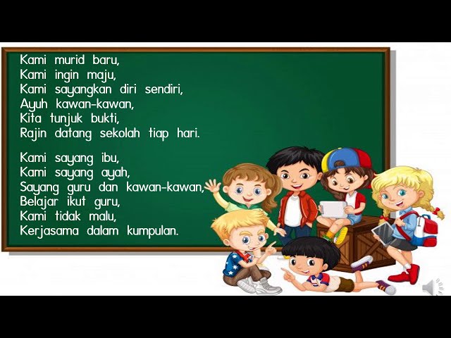 Lagu Tema Transisi Tahun 1: Kami Murid Baru class=