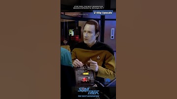 [4K] Data has a Pulse | DS9 Crossover | Star Trek TNG S06E16 