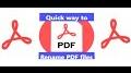 Video for sca_esv=d201d7626ec35994 How to rename multiple PDF files based on content