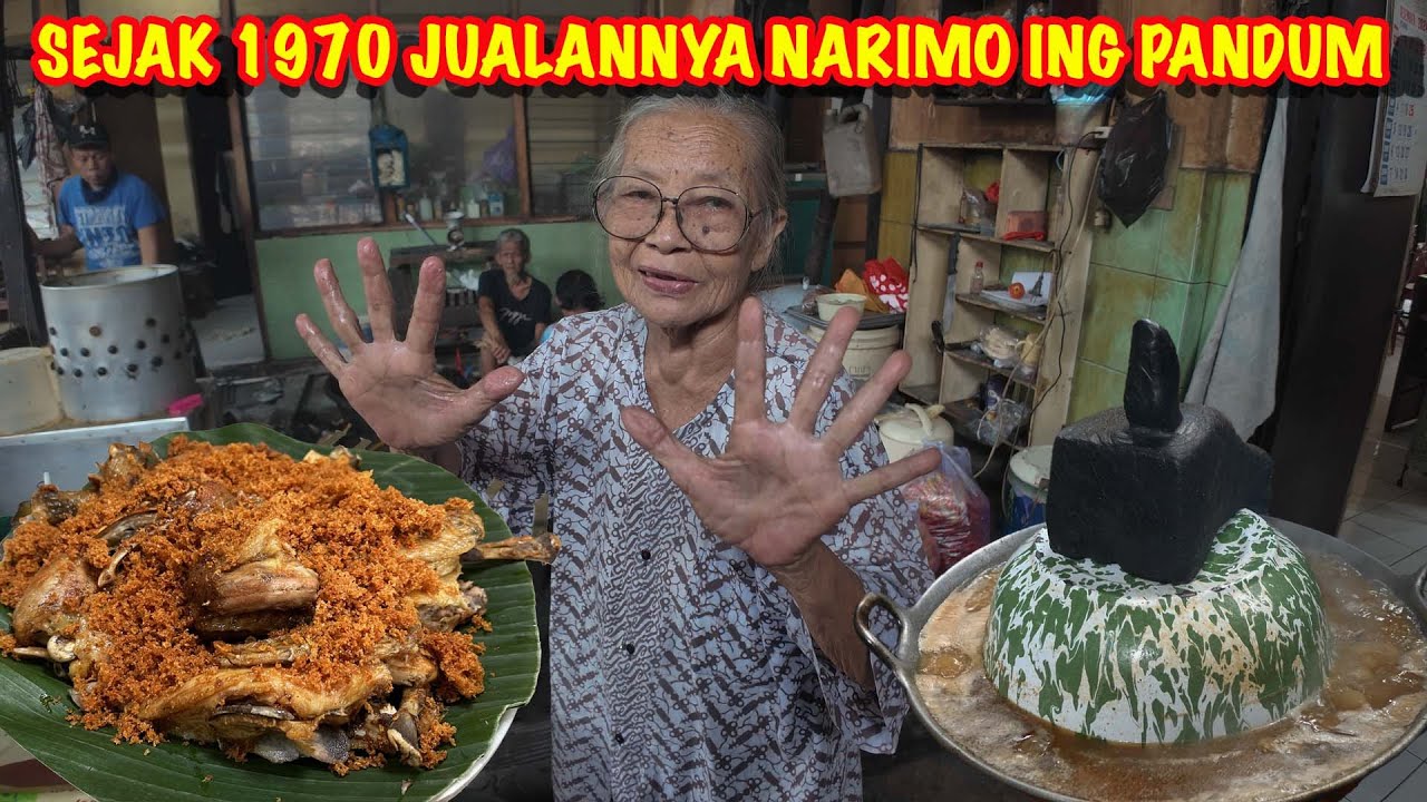 GENERASI KE-4 NYA MBOK BEREK BERJUALAN SEJAK 1970, SALAH SATU YANG TERBAEK // MBOK BEREK PUGERAN