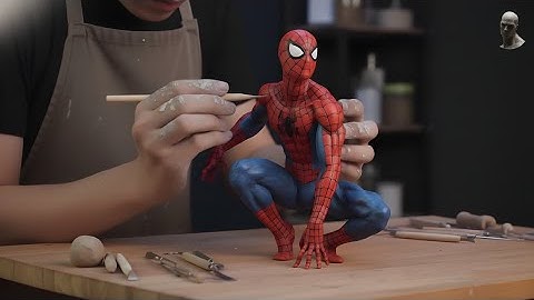 Sculpting SYMBIOTE SPIDER-MAN |Marvel
