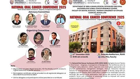 NATIONAL ORAL CANCER CONFERENCE 2025