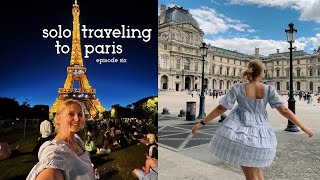 my FIRST solo travel trip to paris // I promise being alone can be FUN!