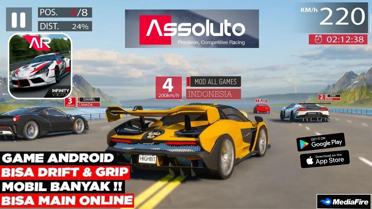Assoluto Racing !! New Update Versi 2.12.14 Mod Apk Unlimited