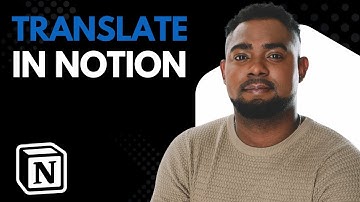 How to Translate a Page in Notion App | Notion Translation Tutorial