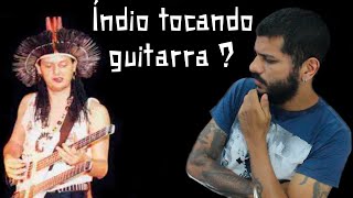 Índio tocando guitarra ? Toca nada ? Reagindo a Cacique Johnny