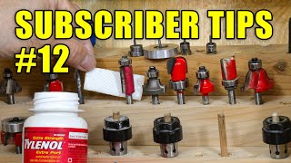 5 Quick Woodworking Tips \/ Subscriber Tips Episode 12