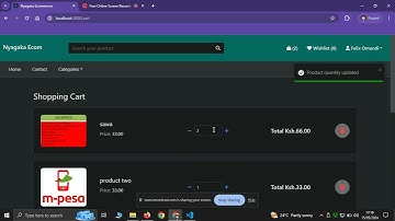 Complete React Node MySQL Ecommerce using Redux Toolkit User DashBoard