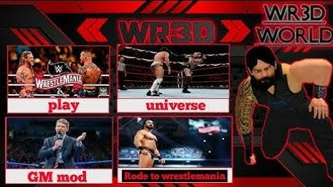 [130MB]  WR3D 2K20 RELEASED MOD NEW ROSTER UPDATED ARENAS MOD BY MAGAL YADAY PRODUCTION