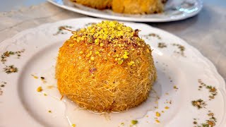 كنافة الفنجان بالقشطة العربية الفاخرة /Mini kunafa recipe