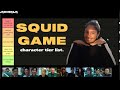 A 14 minute rant about Squid Game | Squid Game Character Tier List