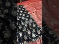 Black silk party wear saree collection #shorts #trending #saree #silk #blacksaree #silksaree #black