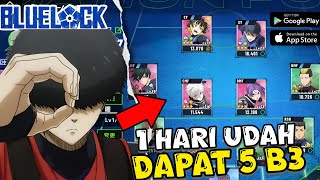 Dikasih Akun Terhoki Di Game Blue Lock Blaze Battle Udah Banyak hero b3nya donk!! 😱 screenshot 5