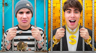 RICH PRISON vs POOR PRISON !! thumbnail