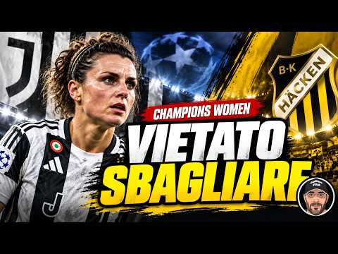 Video HÄCKEN-JUVE WOMEN: VIETATO SBAGLIARE | CHAMPIONS LIVE