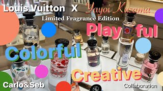 Louis Vuitton on X: #LVParfums by #YayoiKusama. Evoking joy and whimsy,  the #LVxYayoiKusama collection features the Figurative Flowers motif on the  Spell On You signature perfume bottle. Discover the #LouisVuitton fragrances  at