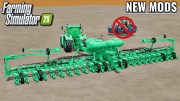 New Mods - Modded Onion Planter, LOTS of Updates, & Basic Production Pack! (FS25)