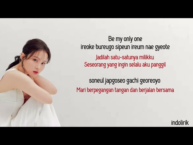 Lee Hi - Only | Lirik Terjemahan LeeHi class=