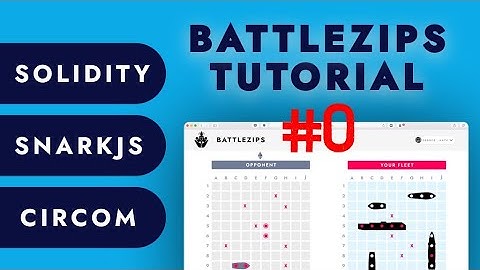 2022 Zero Knowledge (Solidity/ Circom/ SnarkJS) Tutorial #0: Setup