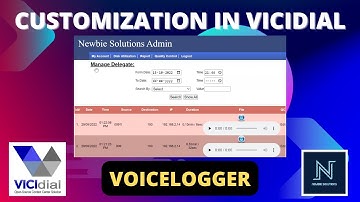 CUSTOMIZATION IN VICIDIAL | VOICELOGGER & REPORT SECTION WITH MORE FILTERS |