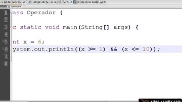 Universidade XTI - JAVA - 016 - Operadores Lógicos