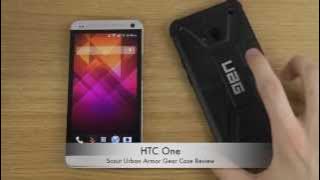 HTC One - Scout Urban Armor Gear Case Review