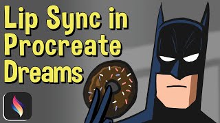 Easy Lip Sync in Procreate Dreams Tutorial! (Beginner’s Guide to Procreate Dreams Lip Sync Process)