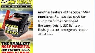Car Jump Start Battery Pack Super Mini Booster Battery Jumper Kit