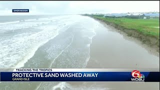 Grand Isle leaders concerned after Tropical Depression Cristobal damages levee