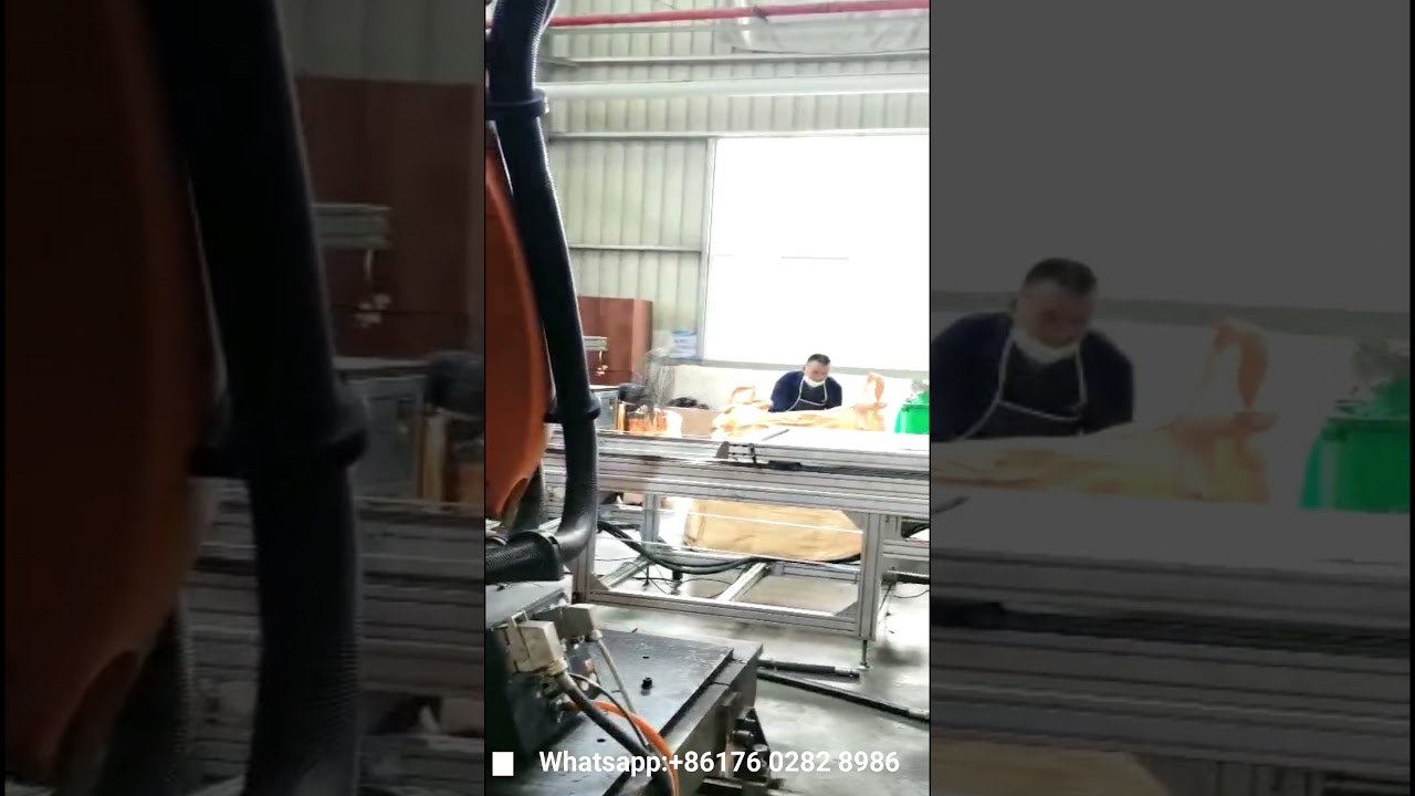 Automatic LFT-D molding, composites compression molding