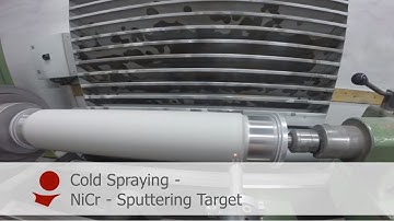 NiCr - Sputtering Target - Made by Cold Spray