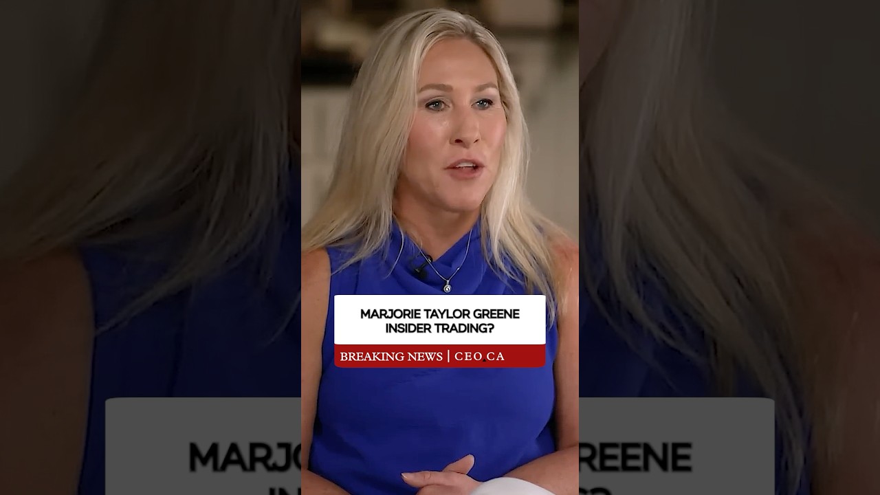 Marjorie Taylor Greene bought the market dip before Trump paused tariffs