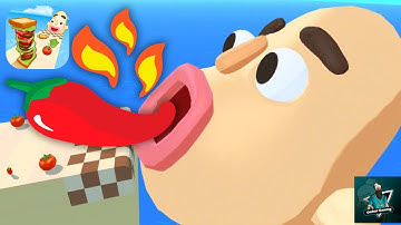 Sandwich Runner- All Levels Gameplay Android,ios (Levels 7-9)