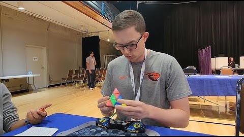 Tripp Peters - 2.25 Official Pyraminx Average