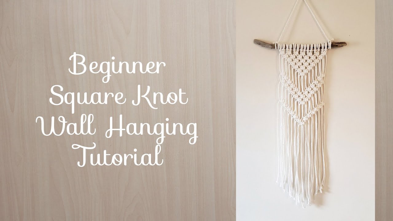 Small Macrame Wall Hanging - Be Made